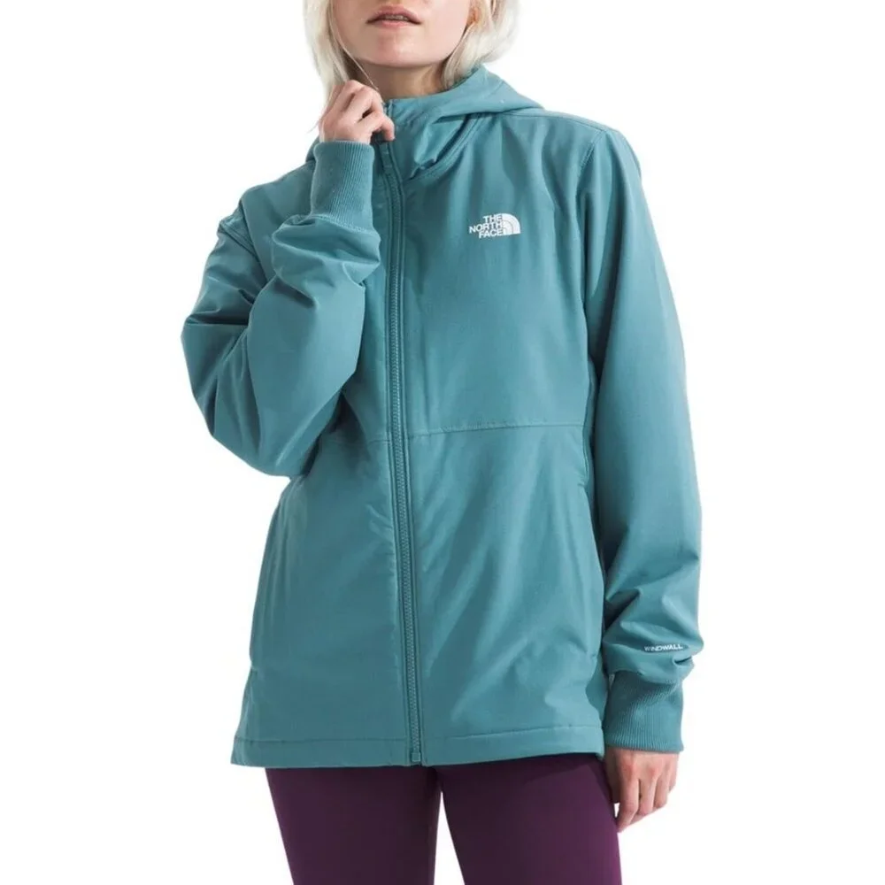 THE NORTH FACE Shelbe Raschel Hoodie Fleece Lined Zip Up Jacket Small - Picture 2 of 10